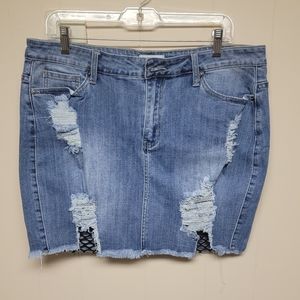Jean skirt